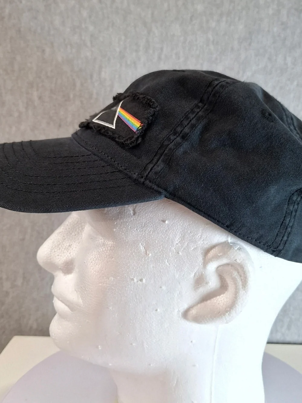 Pink Floyd Black Baseball Cap with Prism Patch - Picture 5 of 9